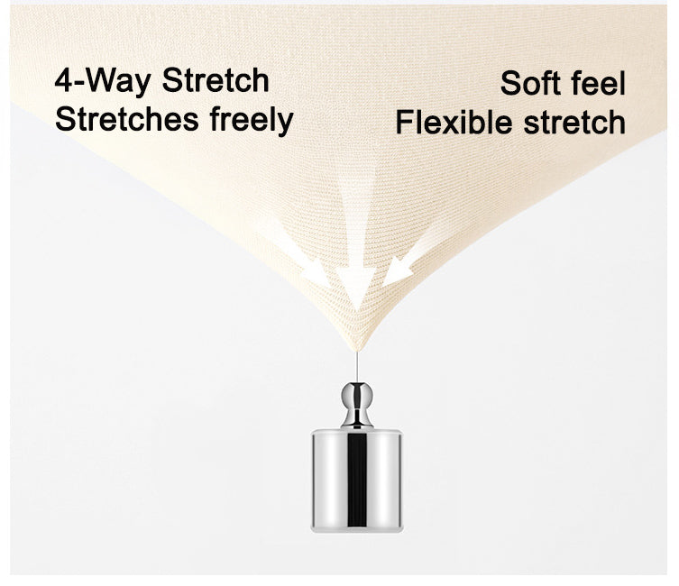 Long Sleeve Cotton Tee – Slim-Fit Stretch Shirt, Solid Color Basic Layer